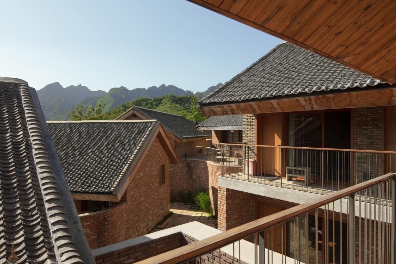 Sansa Village Boutique Hotel At Mutianyu Great Wall Huairou Bagian luar foto