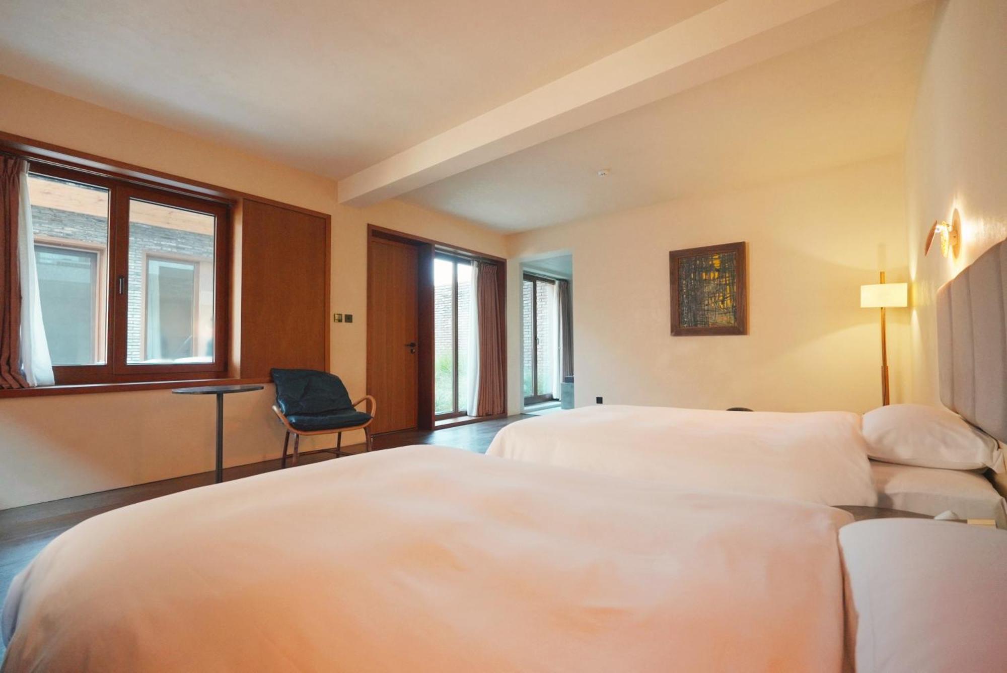 Sansa Village Boutique Hotel At Mutianyu Great Wall Huairou Bagian luar foto