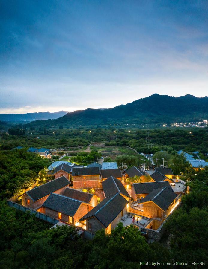Sansa Village Boutique Hotel At Mutianyu Great Wall Huairou Bagian luar foto