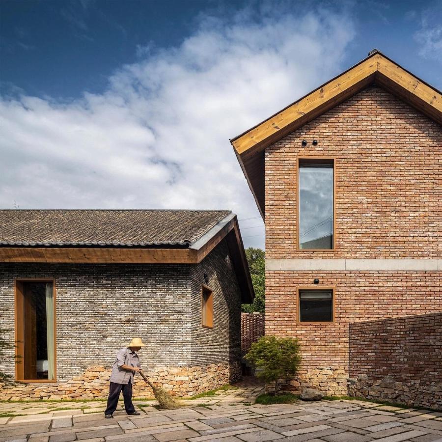 Sansa Village Boutique Hotel At Mutianyu Great Wall Huairou Bagian luar foto